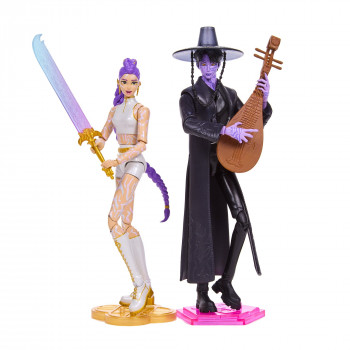 Mattel JRY40 KPop Demon Hunters Rumi und Jinu Actionfiguren, 2er-Set