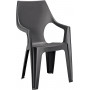 KETER Gartenstuhl Dante High Back grau