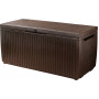 KETER Aufbewahrungsbox Springwood Aufbewahrungsbox 305L braun