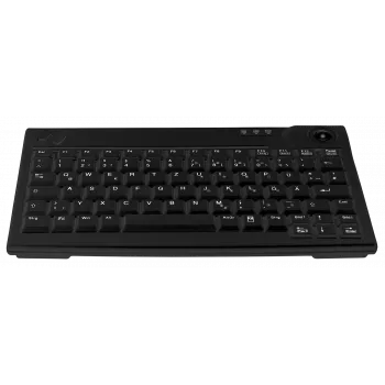 Contour Design Active Key AK-440 Tastatur Büro USB QWERTZ Deutsch Schwarz
