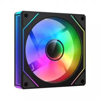 120-mm-Gehäuselüfter DeepCool CG580 – Hoher Luftstrom, geringe Geräuschentwicklung, Schwarz
