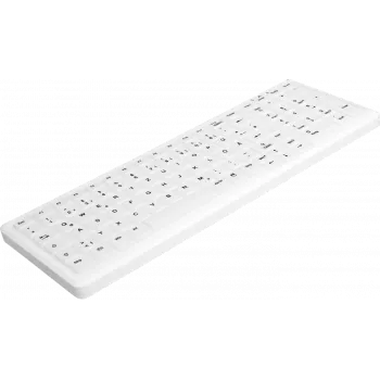 Active Key AK-4400-GU-W/US Tastatur Universal USB QWERTY US Englisch Weiß Mini Mechanisch