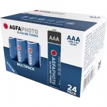 AgfaPhoto Power LR03 Micro (AAA)-Batterie Alkali-Mangan 1,5 V 24 Stück (110-819938)