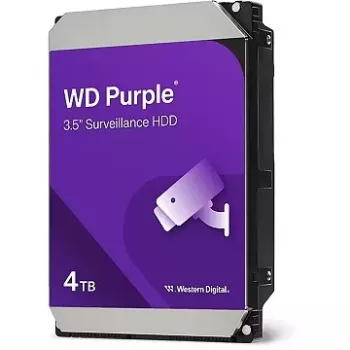 Interne HDD Western Digital Purple 4 TB 5400 U/min 128 MB 3,5 Zoll Serial ATA III